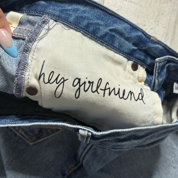 GRLFRND High Rise Jeans Size 25 - Picture 5 of 6